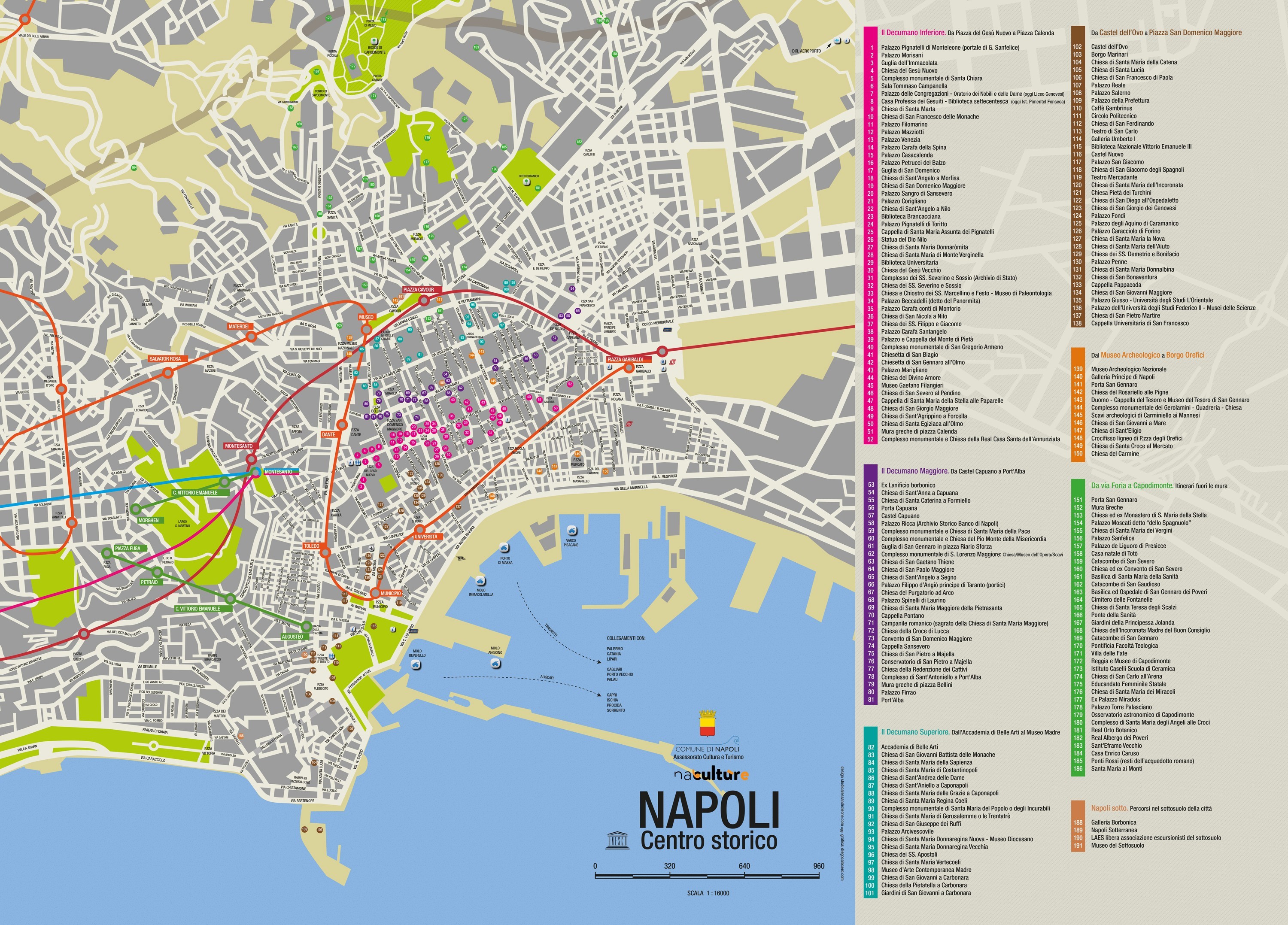 Naples City Map