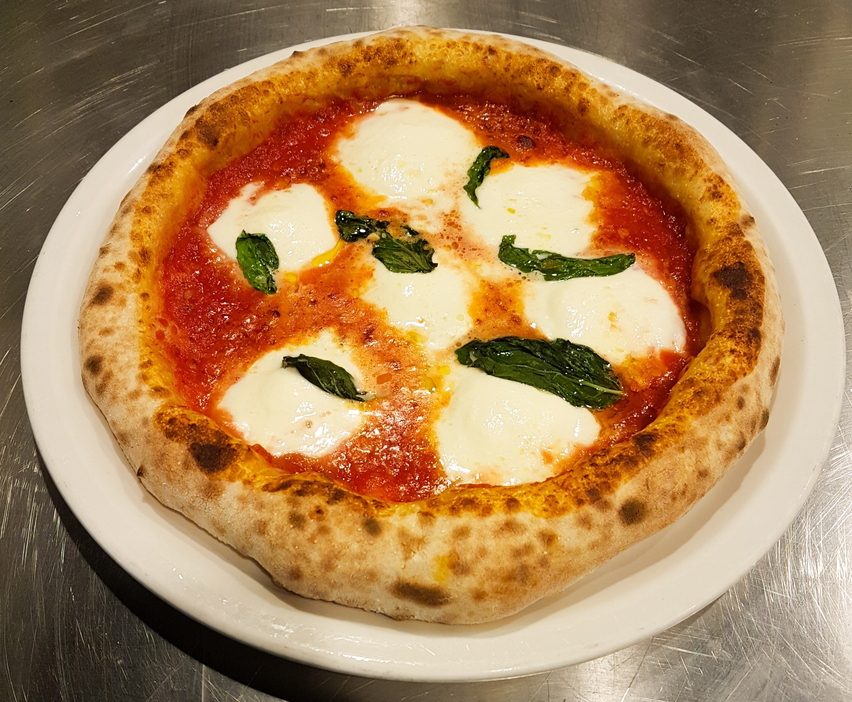 Margherita pizza