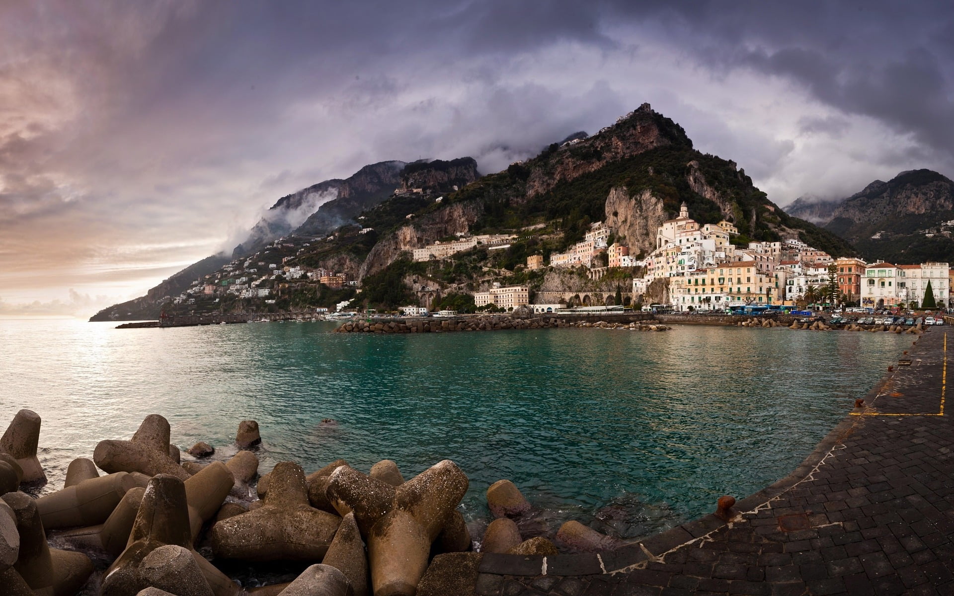 View of Amalfi