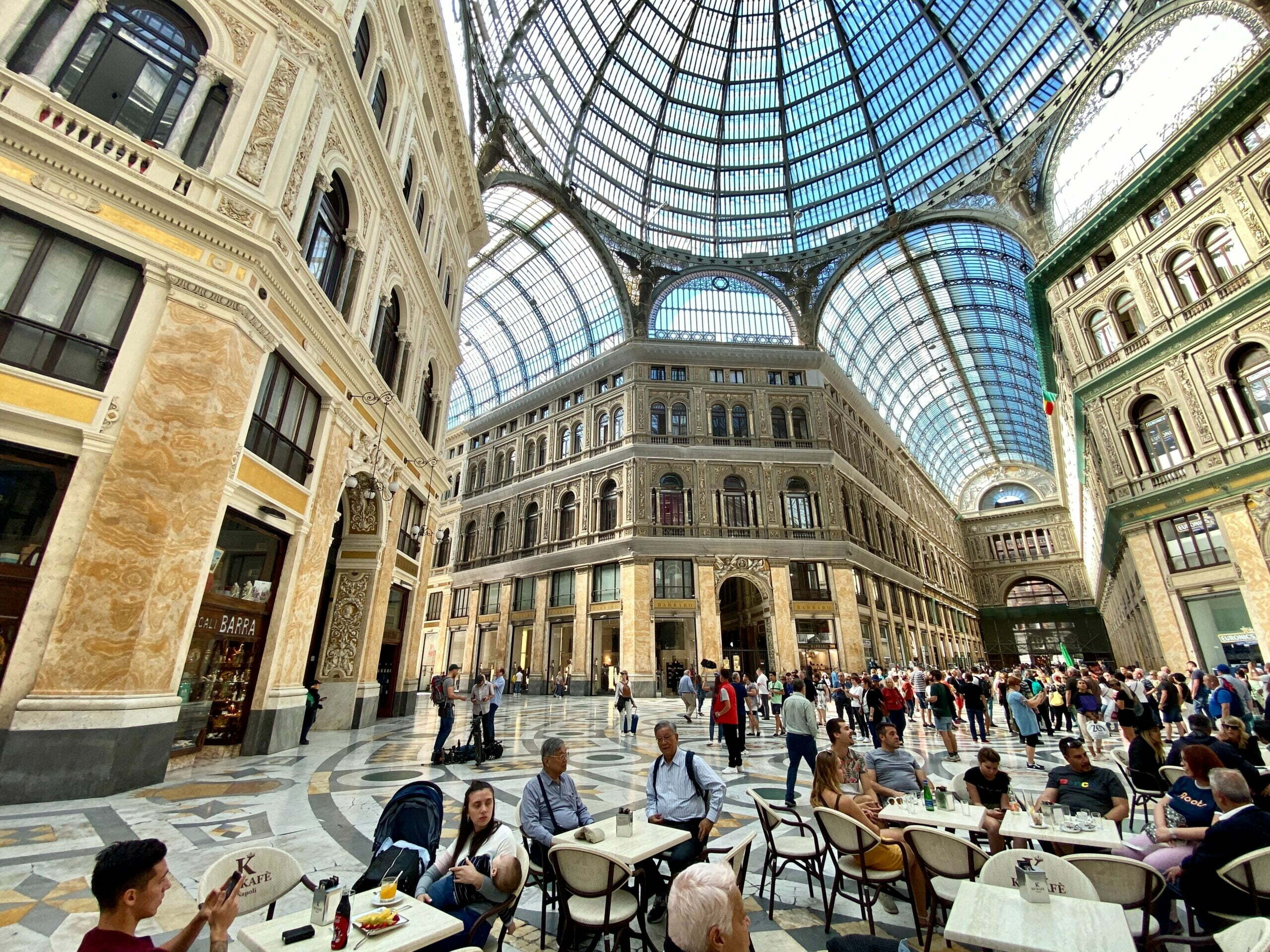 Galleria Umberto, Napoli, inside view