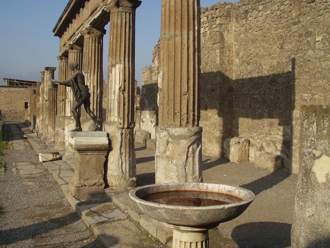 Pompeii ruins Naples