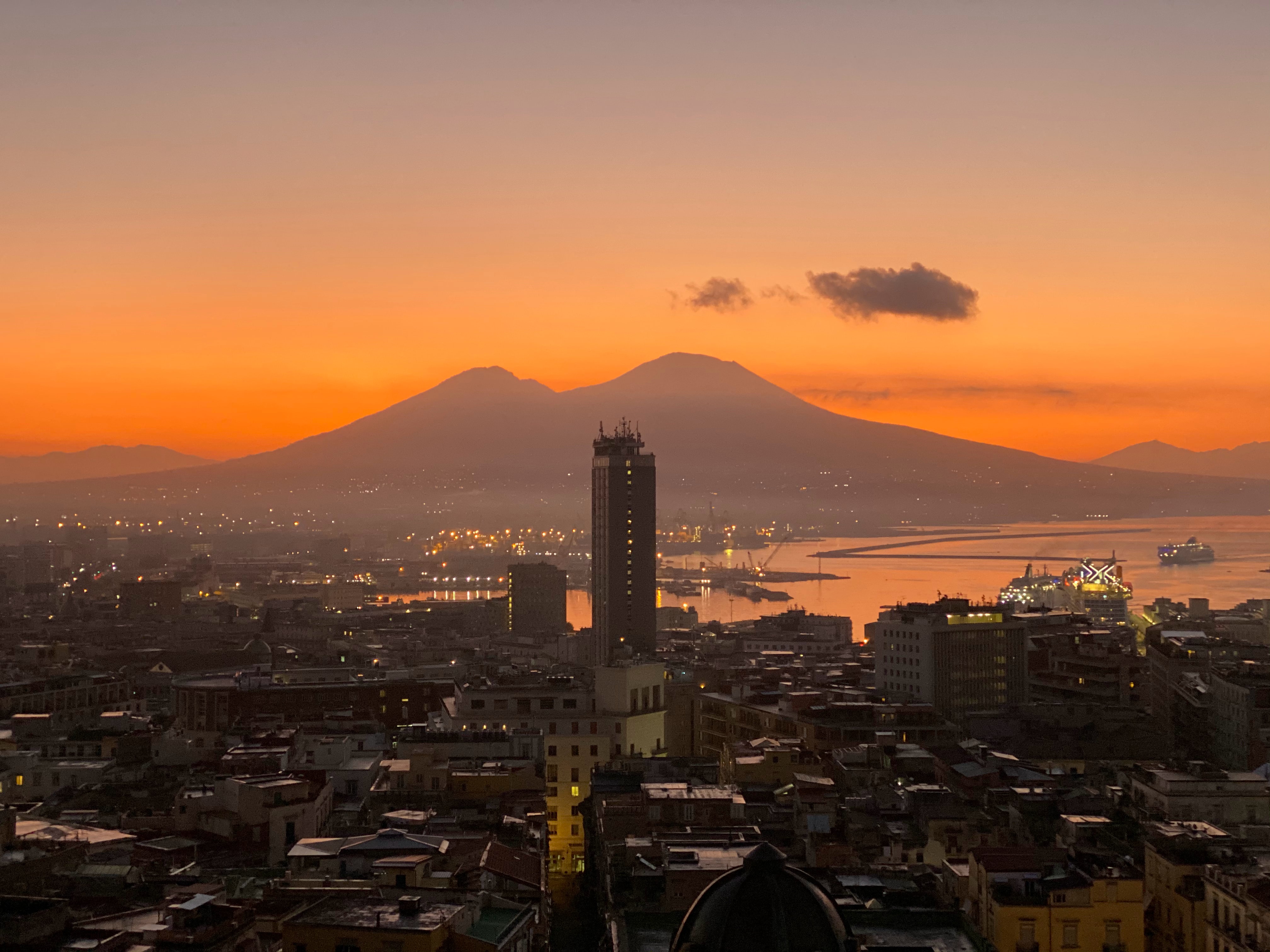 Naples Landscape Vesuvio