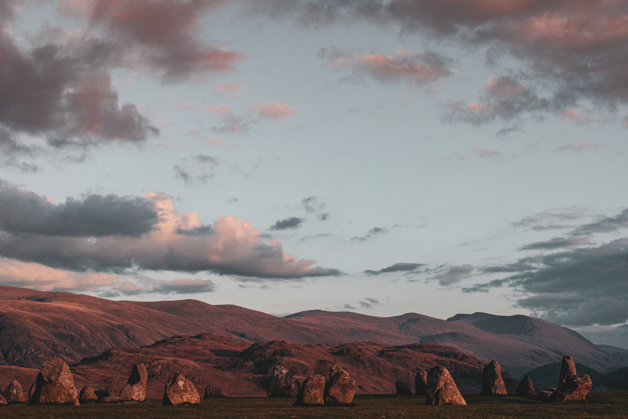 Castlerigg Stone Circle, Vanlife in England