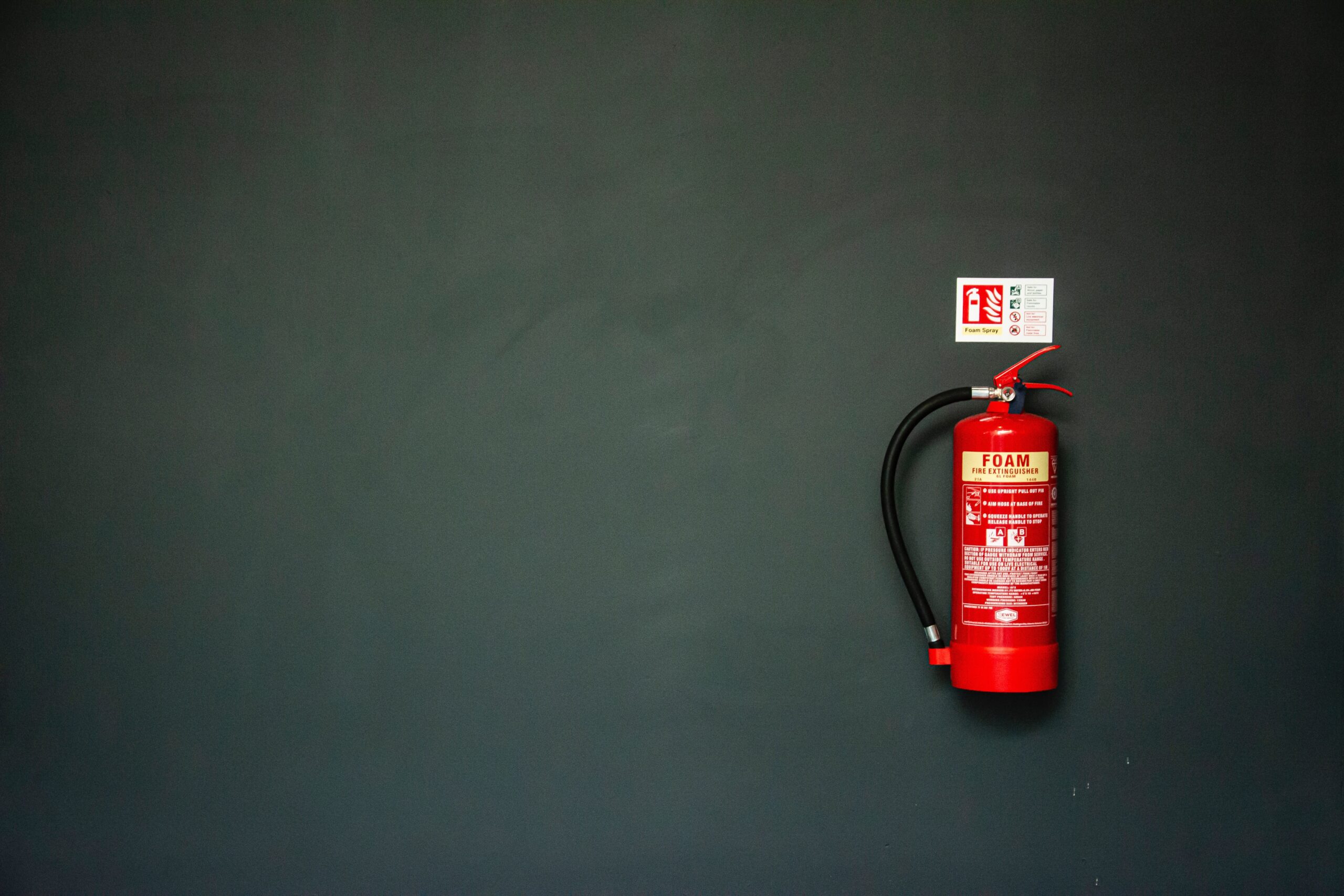 fire extinguisher